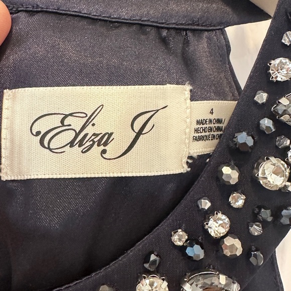 Eliza J from Nordstrom full length evening gown-Royal Blue - Picture 10 of 12